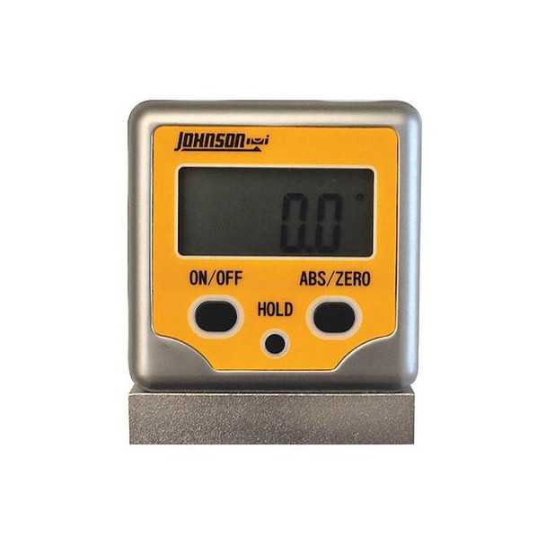 Johnson Level & Tool Digital Angle Finder,Magnetic,V-Groove 1886-0300