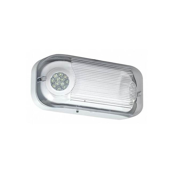 Compass Emergency Light,LED,13-1/4" W x 5-3/8" L CSWEU2LED