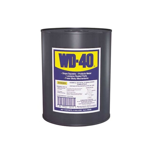 Wd-40 General Purpose Lubricant, -60 to 300 Degrees F, 5 Gal Pail, Amber 49012