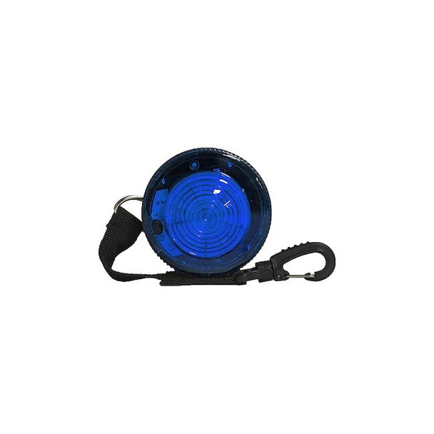 Railhead Gear Warning Light,Blue,LED,2 AA Batteries M26-B