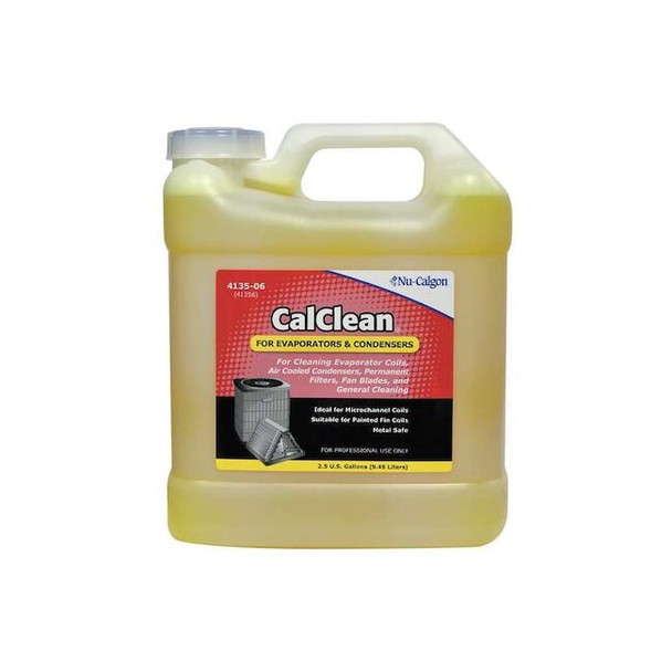 Nu-Calgon Condenser Cleaner,Liquid,2.5 gal 4135-06