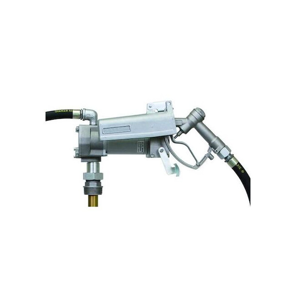 Fuel Transfer Pump, 12V DC, 20 gpm Max. Flow Rate , 1/7 HP, Aluminum, 1 in Inlet