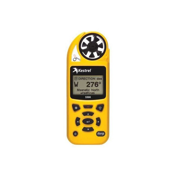 Kestrel Weather Meter,Yellow,0.3 to 48.87" Hg 0855YEL