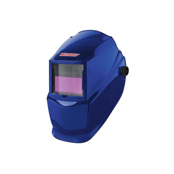 Westward Auto Dark Welding Helmet,10,Blue 22XX37