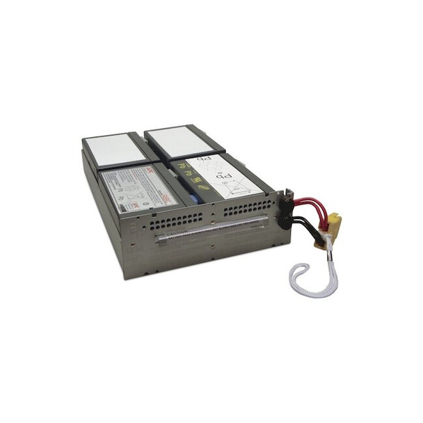 Apc UPS Battery, Mfr. No. SMT1500RM2U, 48V DC, Detachable Cable APCRBC133