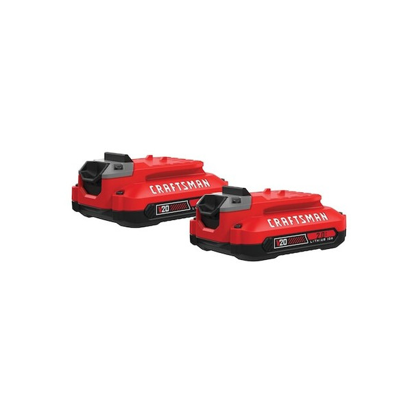 Craftsman Battery, 2 Ah, Li-Ion, PK2 CMCB202-2