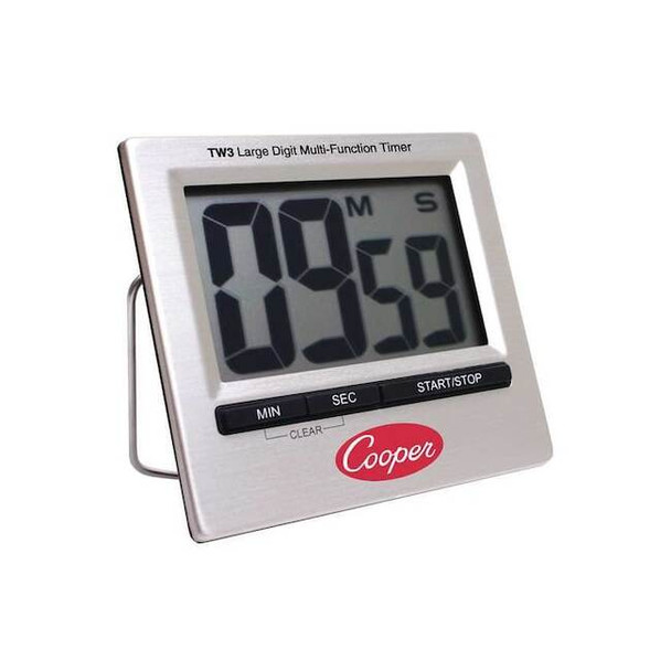 Cooper-Atkins Digital Timer,99 Min.59 Sec TW3-0-8