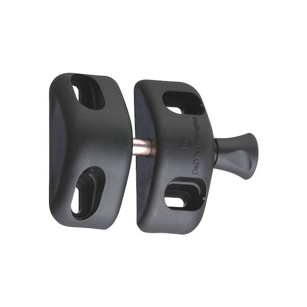Magnalatch Magnetic Gate Latch,2-1/2 In. W,Black MLSPS2