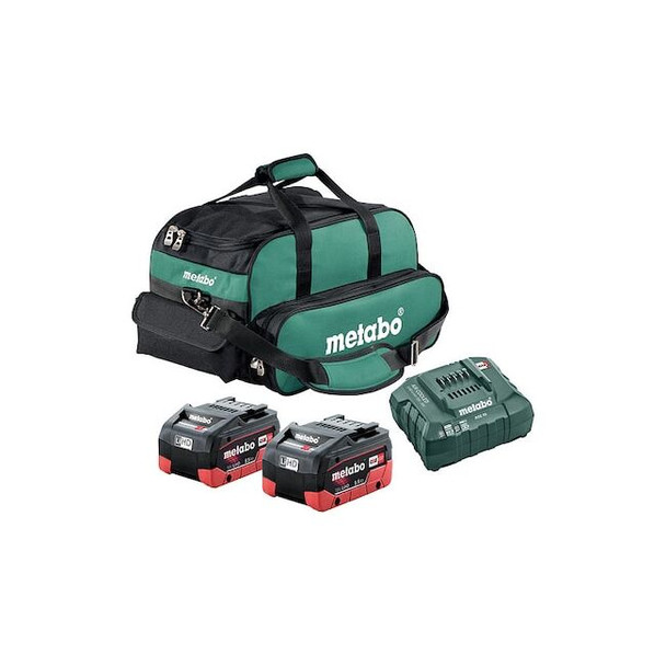 Metabo 18.0V Li-Ion Battery and Charger Kit, 5.5Ah Capacity US625342002