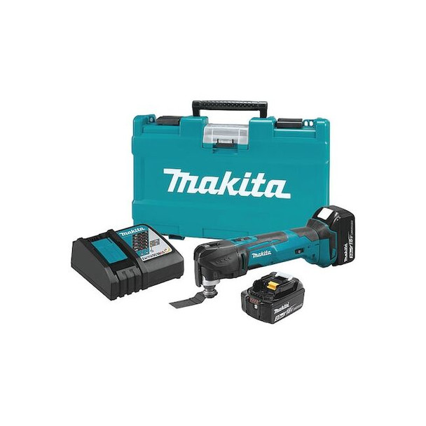 Oscillating Tool Kit, 18V, Cordless, 3.2  Degrees Oscillation Angle, LXT Series