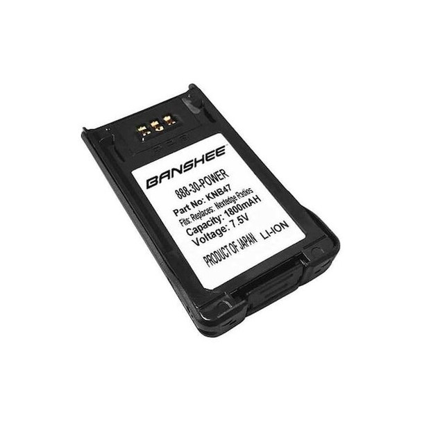 Banshee Battery Pack,Fits Model KNB47,Kenwood QKB-47