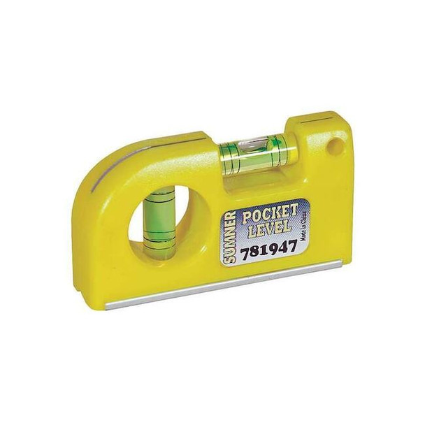 Sumner PLASTIC MAGNET POCKET LEVEL 781947