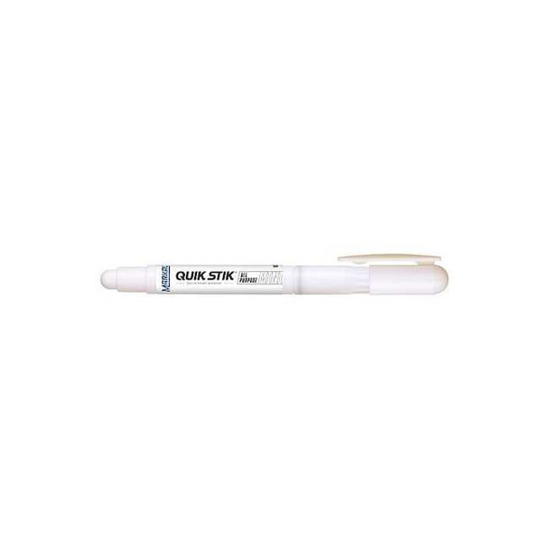 Markal Paint Crayon, Medium Tip, White Color Family 61126