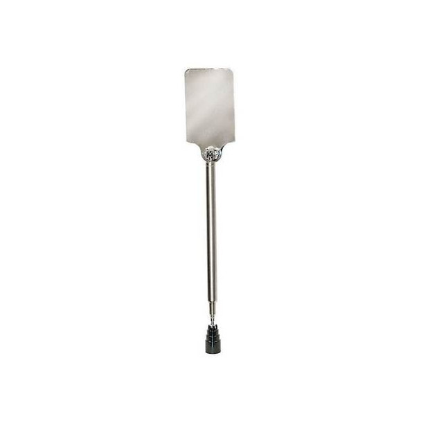 Mag-Mate Telescoping Mirror,SS,2 x 3 In,38 In L 314S925