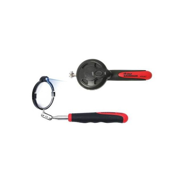 Ullman Devices Inspection Mirror,2-3/8 x6-1/2 to 36-3/8 HTC-2LT