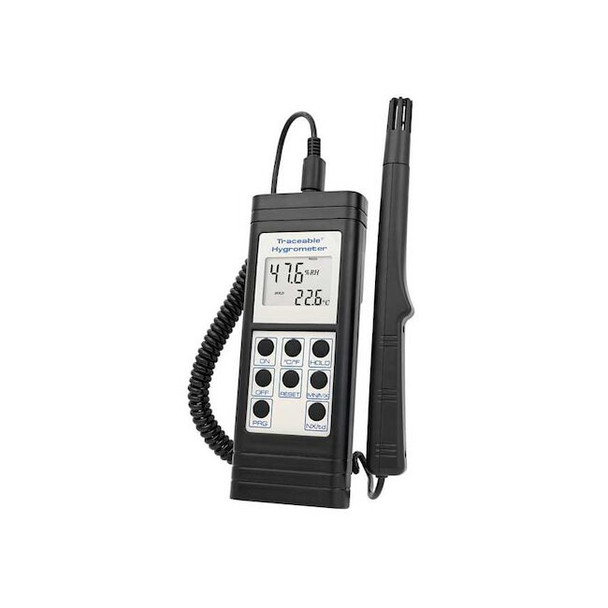 Traceable Dew Point Mtr,10 to 95 per Rel Hum Rnge 4185