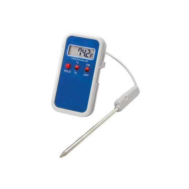 Traceable Thermometer, LCD, 2 in, Thermistor 4146