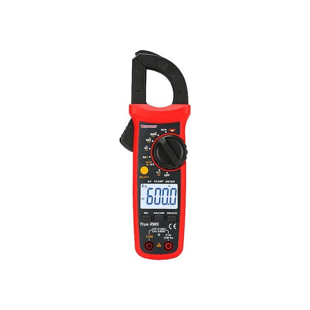 Westward DigitalClampMeter,TRMS,600A,600VAC 800HC2