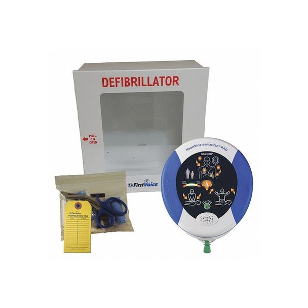 HeartSine samaritan 450P Semi-Auto w/Alarmed Cabinet Package