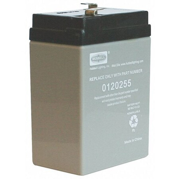 Dual-Lite Battery,Sealed Lead Acid,6V,4.5A/HR. 0120255