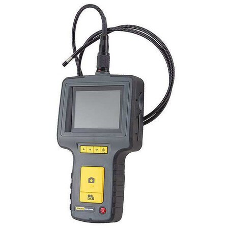 General Tools Video Borescope,3.5 In,39 In Shaft DCS1600HP