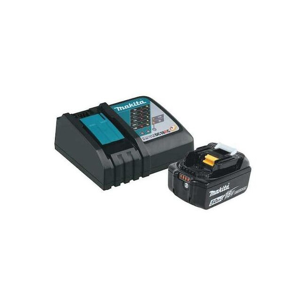 Makita Battery and Charger Kit, 5 Ah, Li-Ion BL1850BDC1