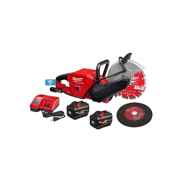 Milwaukee Tool M18 FUEL 9" Cut-Off Saw w/ ONE-KEY Kit 2786-22HD