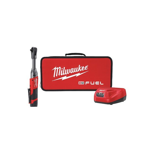 Milwaukee Tool M12 FUEL 3/8" Extended Reach Ratchet Kit 2560-21