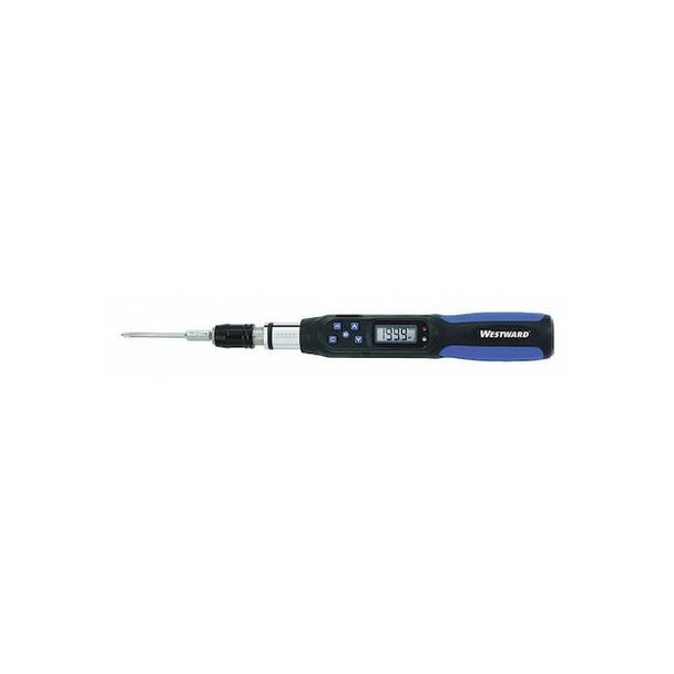 Westward Torque Driver,1/4",0.44 to 4.42 in.-lb. 6PAF3