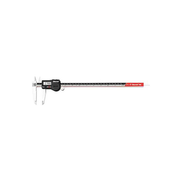 Starrett Electronic Digital Caliper,0 to 12 In 798A-12/300