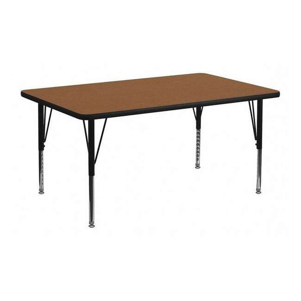 Rectangle Activity Table, Laminate, Wood Grain