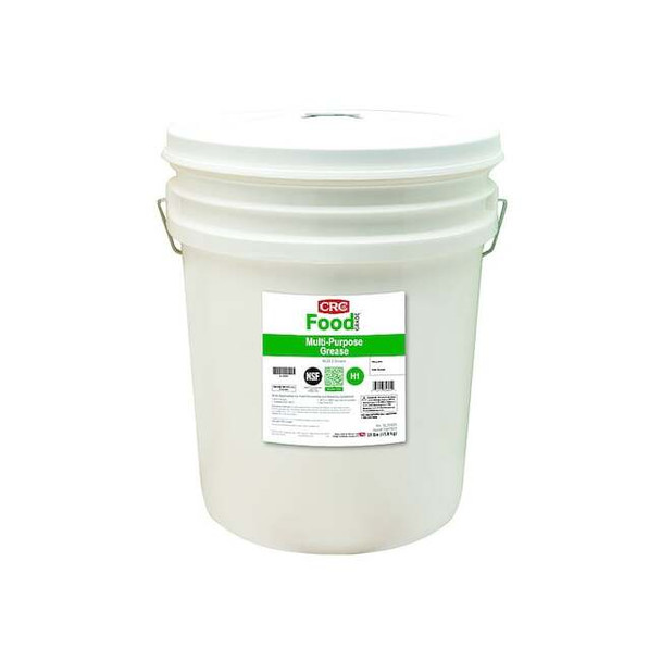 Crc 35 lb. White Multi-Purpose Food Grade Grease Pail SL35605