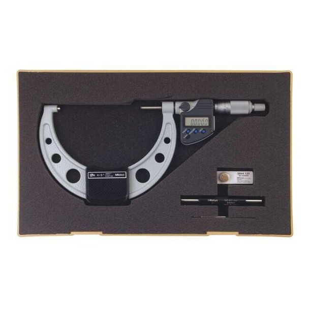 Mitutoyo Digital Micrometer,Outside,4 to 5 In,SPC 293-350-32