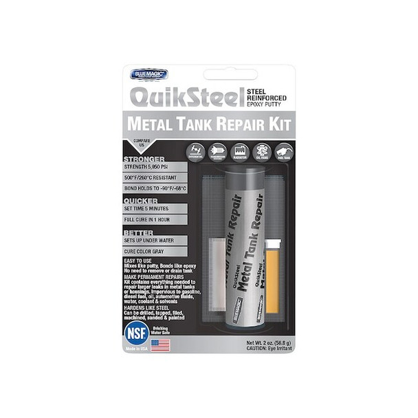 Blue Magic Tank Repair Kit,Dark Gray,2 Oz 6022KTRI