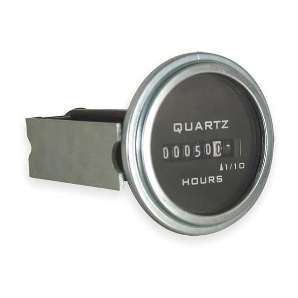 Trumeter Hour Meter,Electrical,Round,10-80VDC 732-0023