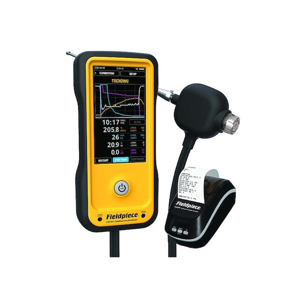 Fieldpiece Combustion Analyzer and Printer CAT45K2