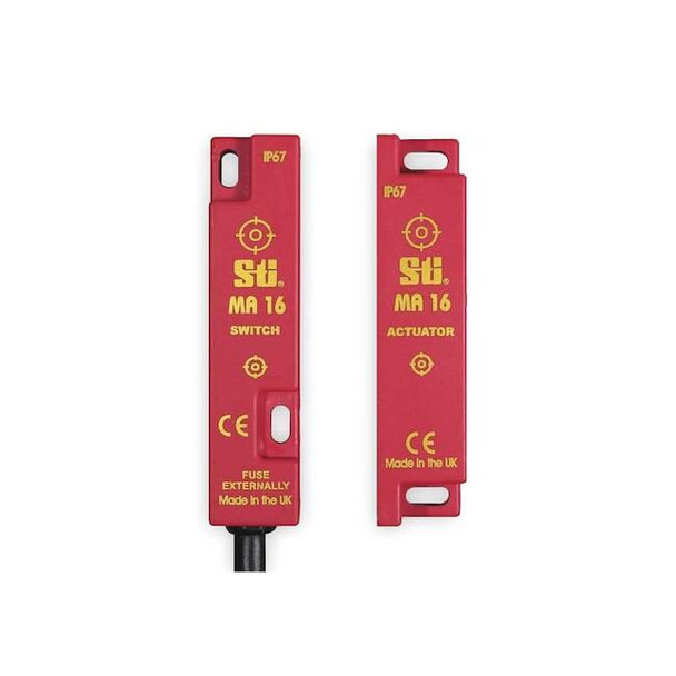 Omron 1NC/1NO Magnetically Actuated Safety Interlock Switch 44507-1661