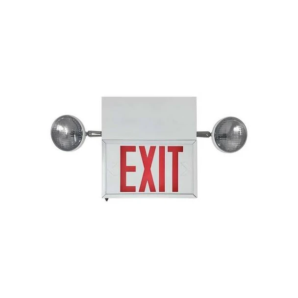 Big Beam Exit Sign,LED,Red Letter Color,3 Faces, L2ETXFL2RWW-U L2ETXFL2RWW-U