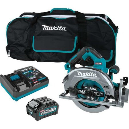 Makita Circular Saw Kit, 7.25 in Dia, 6000 RPM GSH01M1