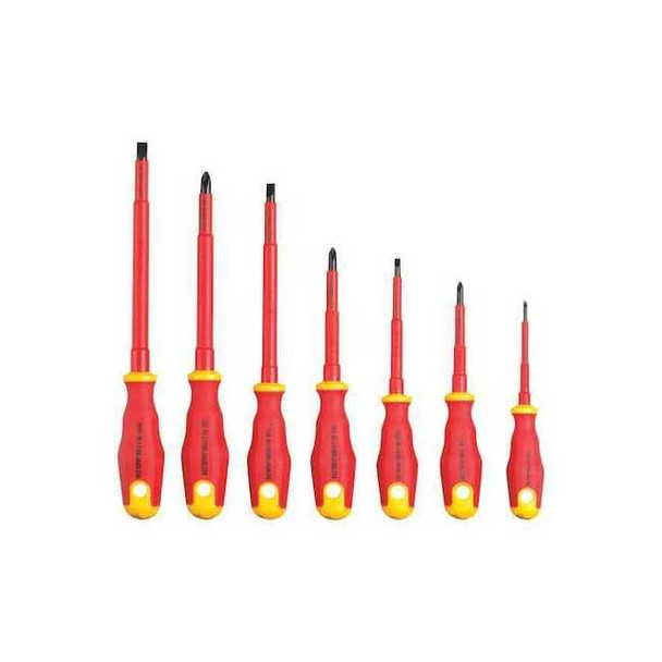 Jonard Tools Insulated Screwdriver Set,7 pcs TK-70INS