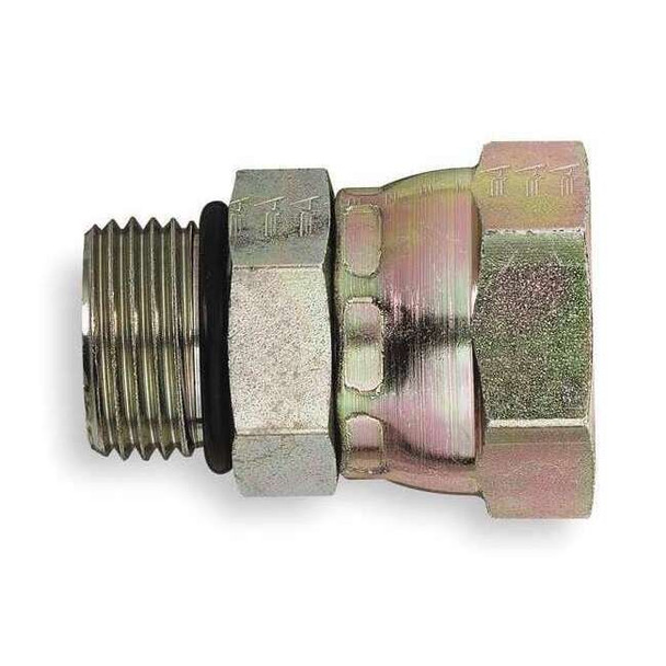 Eaton Aeroquip Adpt, FNPSM-MORB, 1/4-18, 9/16-18, Strt 2066-4-6S