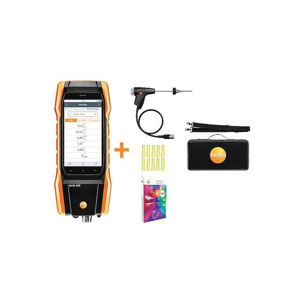 Combustion Analyzer, Digital Electronic, Oxygen Concentration: 0 to 21%