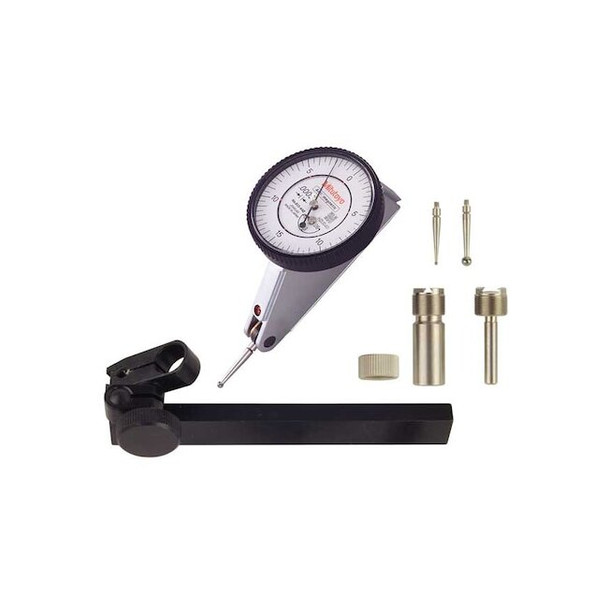 Mitutoyo Dial Test Indicator Set,Hori,0to0.060 In 513-442-10T