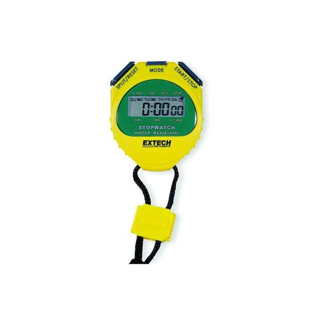 Extech Digital Stopwatch,Water Resistant 365510