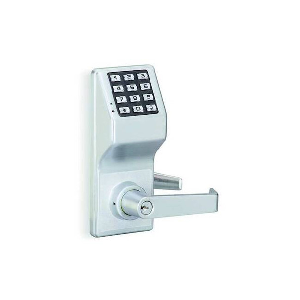 Trilogy Electronic Lock,Satin Chrome,12 Button DL2700 US26D