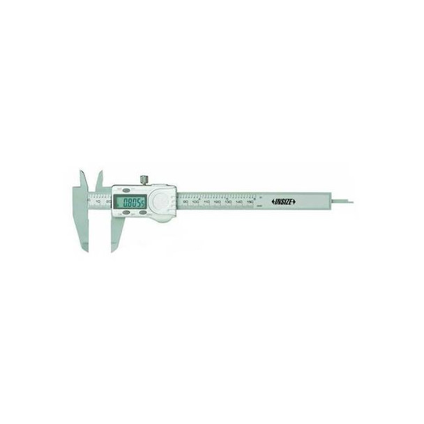 Insize Digital Caliper,0-6"/0-150mm Range 1139-150