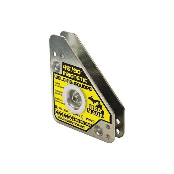 Mag-Mate Magnetic Welding Square,4-3/8in.L,75 lb. WS400AX3