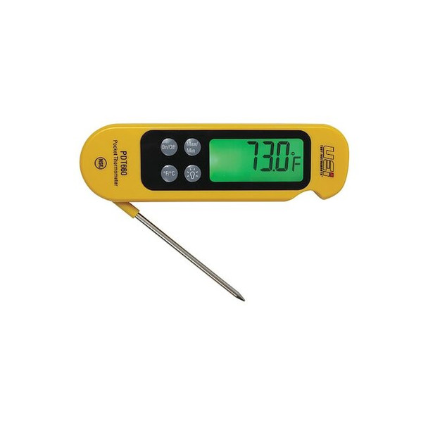 Uei Test Instruments Thermometer,Digital,-58,572F,Battery PDT660