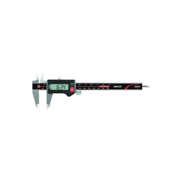 Mahr Digital Caliper,0.01mm Res.,SPC Output 4103013