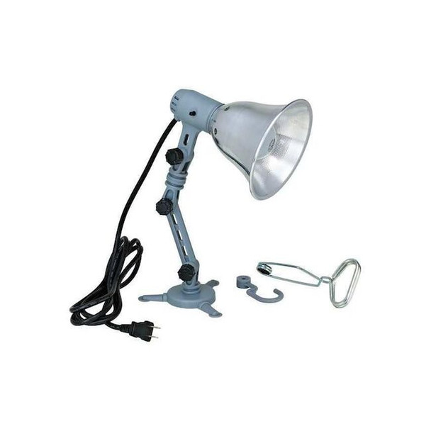 Manufacturer Varies Incandescent Grey Job Site Light (Formerly LumaPro) 5NKR5